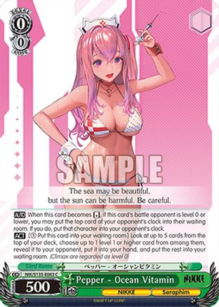 Pepper - Ocean Vitamin (NIK/S135-E043) - GODDESS OF VICTORY: NIKKE Vol.2