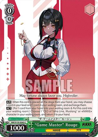 "Game Master" Rouge (NIK/S135-E045) - GODDESS OF VICTORY: NIKKE Vol.2
