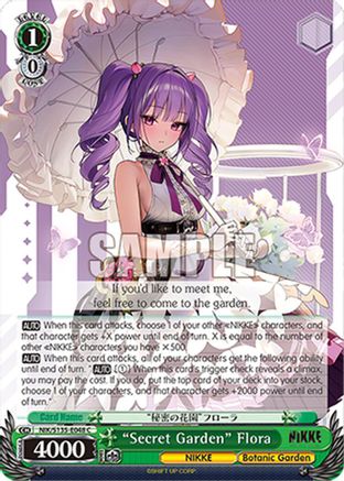 "Secret Garden" Flora (NIK/S135-E048) - GODDESS OF VICTORY: NIKKE Vol.2