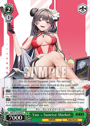 Yan - Sunrise Market (NIK/S135-E050) - GODDESS OF VICTORY: NIKKE Vol.2