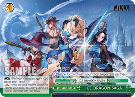 ICE DRAGON SAGA (NIK/S135-E054) - GODDESS OF VICTORY: NIKKE Vol.2