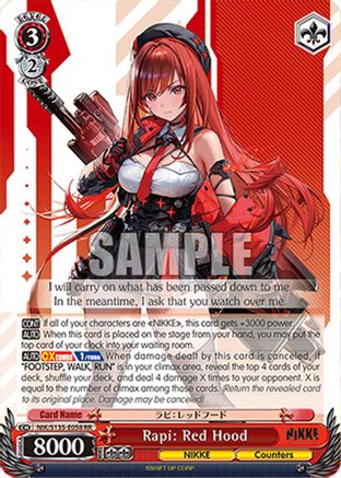 Rapi: Red Hood (NIK/S135-E058) - GODDESS OF VICTORY: NIKKE Vol.2