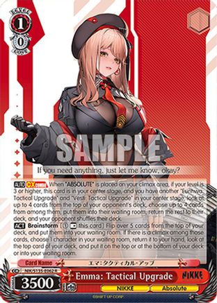 Emma: Tactical Upgrade (NIK/S135-E062) - GODDESS OF VICTORY: NIKKE Vol.2