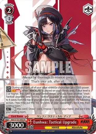 Eunhwa: Tactical Upgrade (NIK/S135-E063) - GODDESS OF VICTORY: NIKKE Vol.2