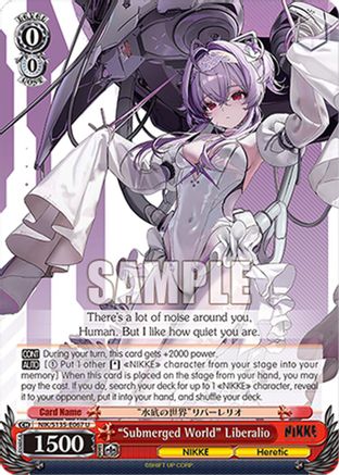 "Submerged World" Liberalio (NIK/S135-E067) - GODDESS OF VICTORY: NIKKE Vol.2