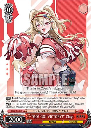 "GO! GO! VICTORY!" Clay (NIK/S135-E071) - GODDESS OF VICTORY: NIKKE Vol.2