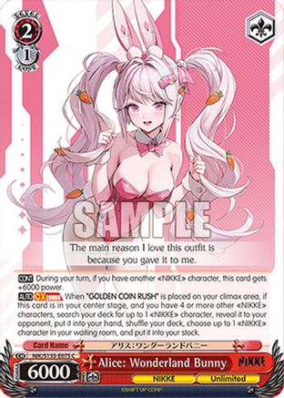 Alice: Wonderland Bunny (NIK/S135-E075) - GODDESS OF VICTORY: NIKKE Vol.2