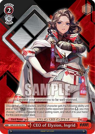 CEO of Elysion, Ingrid (NIK/S135-E078) - GODDESS OF VICTORY: NIKKE Vol.2