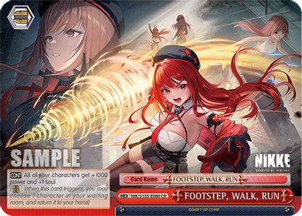 FOOTSTEP, WALK, RUN (NIK/S135-E080) - GODDESS OF VICTORY: NIKKE Vol.2