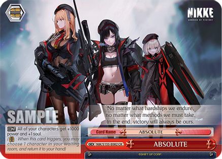 ABSOLUTE (NIK/S135-E082) - GODDESS OF VICTORY: NIKKE Vol.2