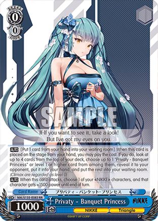 Privaty - Banquet Princess (NIK/S135-E083) - GODDESS OF VICTORY: NIKKE Vol.2