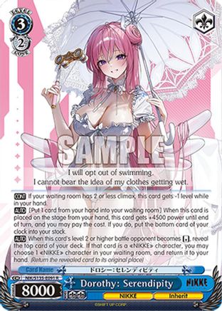 Dorothy: Serendipity (NIK/S135-E091) - GODDESS OF VICTORY: NIKKE Vol.2