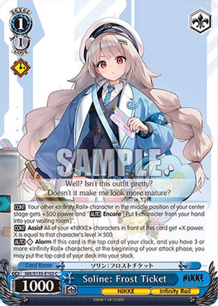 Soline: Frost Ticket (NIK/S135-E102) - GODDESS OF VICTORY: NIKKE Vol.2