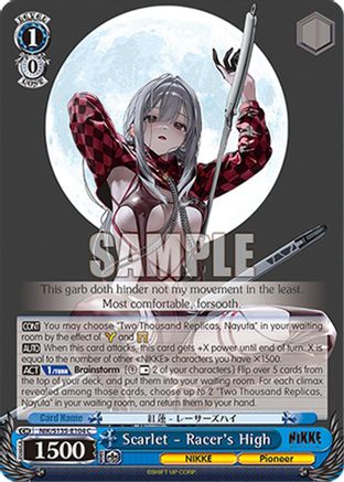 Scarlet - Racer's High (NIK/S135-E104) - GODDESS OF VICTORY: NIKKE Vol.2