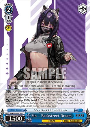 Sin - Backstreet Dream (NIK/S135-E105) - GODDESS OF VICTORY: NIKKE Vol.2