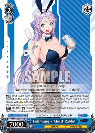 Folkwang - Moist Rabbit (NIK/S135-E106) - GODDESS OF VICTORY: NIKKE Vol.2