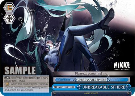 UNBREAKABLE SPHERE (NIK/S135-E110) - GODDESS OF VICTORY: NIKKE Vol.2