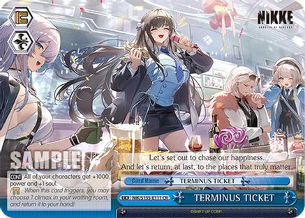 TERMINUS TICKET (NIK/S135-E111) - GODDESS OF VICTORY: NIKKE Vol.2