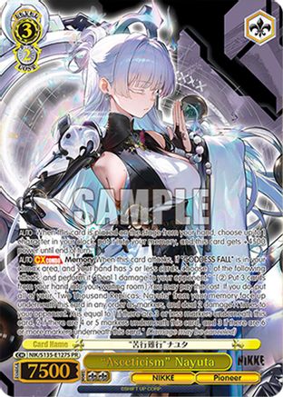 "Asceticism" Nayuta (PR) (NIK/S135-E127S) - GODDESS OF VICTORY: NIKKE Vol.2