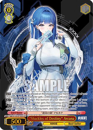 "Shackles of Destiny" Arcana (PR) (NIK/S135-E132S) - GODDESS OF VICTORY: NIKKE Vol.2