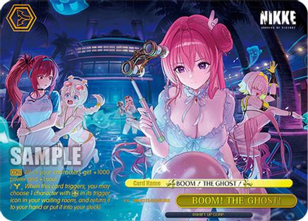BOOM! THE GHOST! (RRR) (NIK/S135-E024R) - GODDESS OF VICTORY: NIKKE Vol.2