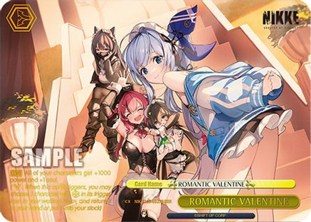 ROMANTIC VALENTINE (RRR) (NIK/S135-E027R) - GODDESS OF VICTORY: NIKKE Vol.2