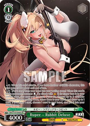 Rupee - Rabbit Deluxe (SR) (NIK/S135-E040S) - GODDESS OF VICTORY: NIKKE Vol.2