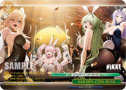 GOLDEN COIN RUSH (RRR) (NIK/S135-E055R) - GODDESS OF VICTORY: NIKKE Vol.2