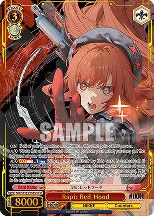 Rapi: Red Hood (SR) (NIK/S135-E058S) - GODDESS OF VICTORY: NIKKE Vol.2