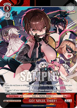 GO! NINJA THIEF! (SR) (NIK/S135-E079S) - GODDESS OF VICTORY: NIKKE Vol.2