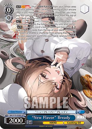 "New Flavor" Bready (SR) (NIK/S135-E088S) - GODDESS OF VICTORY: NIKKE Vol.2