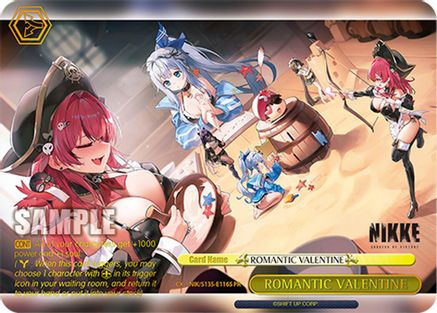 ROMANTIC VALENTINE (PR) (Foil) (NIK/S135-E116S) - GODDESS OF VICTORY: NIKKE Vol.2