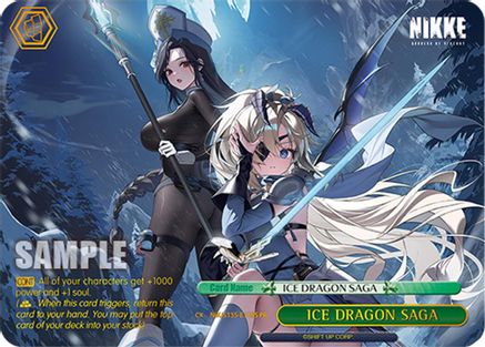 ICE DRAGON SAGA (PR) (Foil) (NIK/S135-E118S) - GODDESS OF VICTORY: NIKKE Vol.2