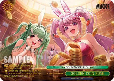 GOLDEN COIN RUSH (PR) (Foil) (NIK/S135-E119S) - GODDESS OF VICTORY: NIKKE Vol.2