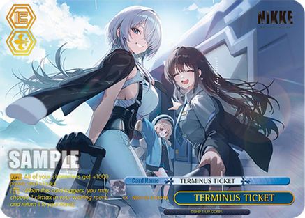 TERMINUS TICKET (PR) (Foil) (NIK/S135-E124S) - GODDESS OF VICTORY: NIKKE Vol.2