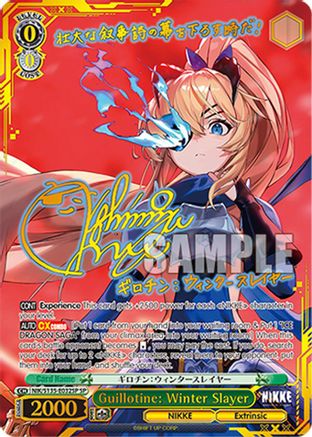 Guillotine: Winter Slayer (SP) (NIK/S135-E032SP) - GODDESS OF VICTORY: NIKKE Vol.2