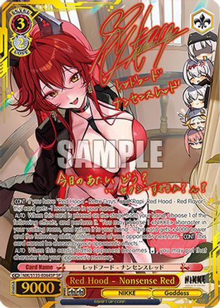 Red Hood - Nonsense Red (SP) (NIK/S135-E064SP) - GODDESS OF VICTORY: NIKKE Vol.2