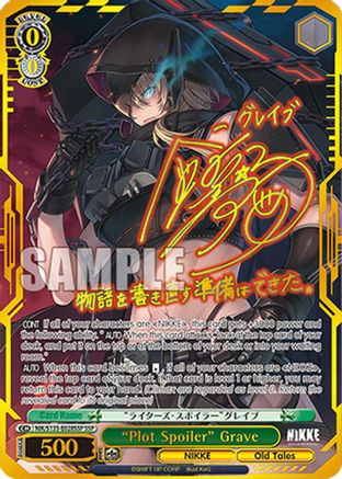 "Plot Spoiler" Grave (SSP) (NIK/S135-E028SSP) - GODDESS OF VICTORY: NIKKE Vol.2