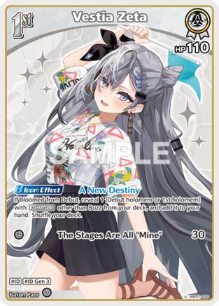 Vestia Zeta (U) (hBP01-026) - Extra Booster Summer hologram