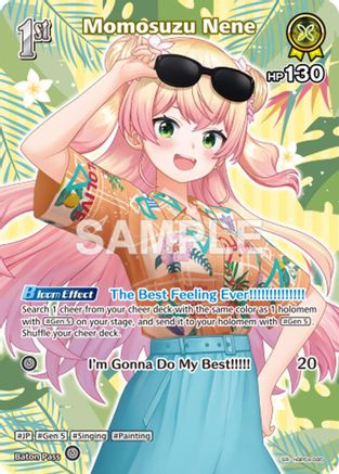 Momosuzu Nene (SR) (hBP04-085) - Extra Booster Summer hologram Foil