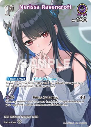 Nerissa Ravencroft (SR) (hBP05-060) (hBP05-060) - Extra Booster Summer hologram Foil