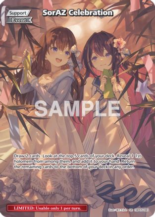 SorAZ Celebration (SR) (hBP05-080) - Extra Booster Summer hologram Foil