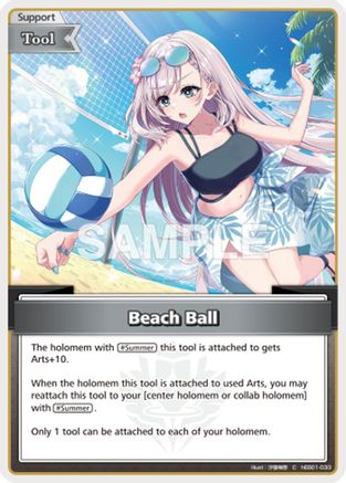 Beach Ball (C) (hEB01-033) - Extra Booster Summer hologram