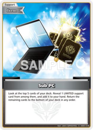 Sub PC (C) (hSD01-018) - Extra Booster Summer hologram