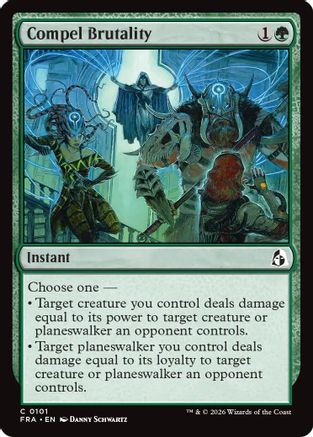 Compel Brutality (FRA-101) - Reality Fracture Foil