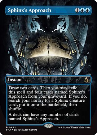 Sphinx's Approach (Borderless) (FRA-442) - Reality Fracture Foil