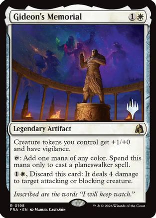 Gideon's Memorial (PPFRA-198) - Promo Pack: Reality Fracture