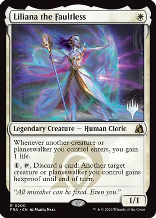 Liliana the Faultless (PPFRA-200) - Promo Pack: Reality Fracture