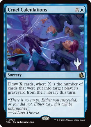 Cruel Calculations (PPFRA-026) - Promo Pack: Reality Fracture Foil