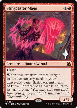 Stingcaster Mage (PPFRA-093) - Promo Pack: Reality Fracture